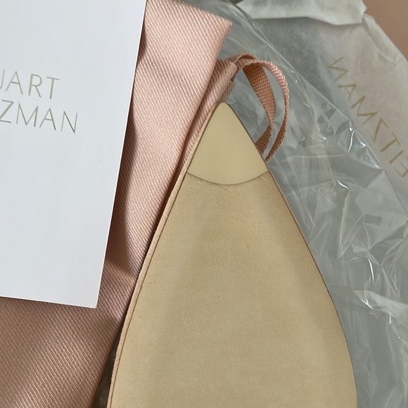 Stuart Weitzman ANNY 85 Pump, adobe suede NWT - Picture 13 of 16